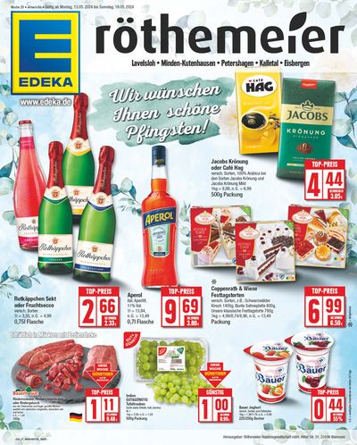 Angebote von Supermärkte in Extertal | Exklusive Schnäppchen in EDEKA | 12.5.2024 - 18.5.2024