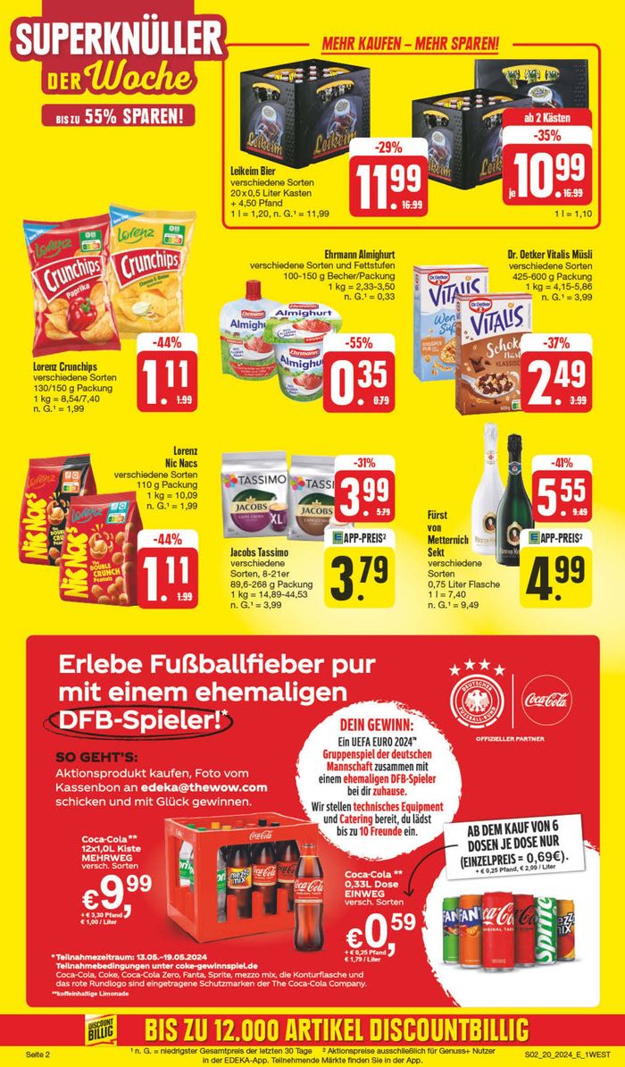 EDEKA Katalog in Neuenmarkt | Angebote für Schnäppchenjäger | 12.5.2024 - 18.5.2024