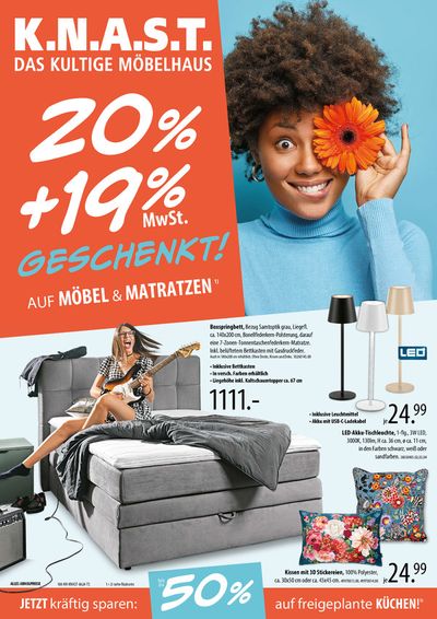 Angebote von Möbelhäuser in Krefeld | Knast 0624 in Franz Knuffmann | 15.5.2024 - 29.5.2024