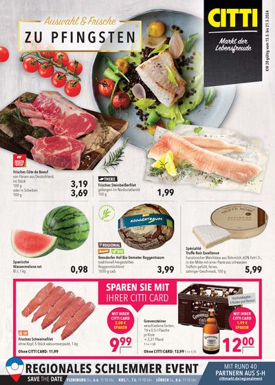 Angebote von Supermärkte in Stralsund | Wochenangebote in CITTI Markt | 15.5.2024 - 21.5.2024