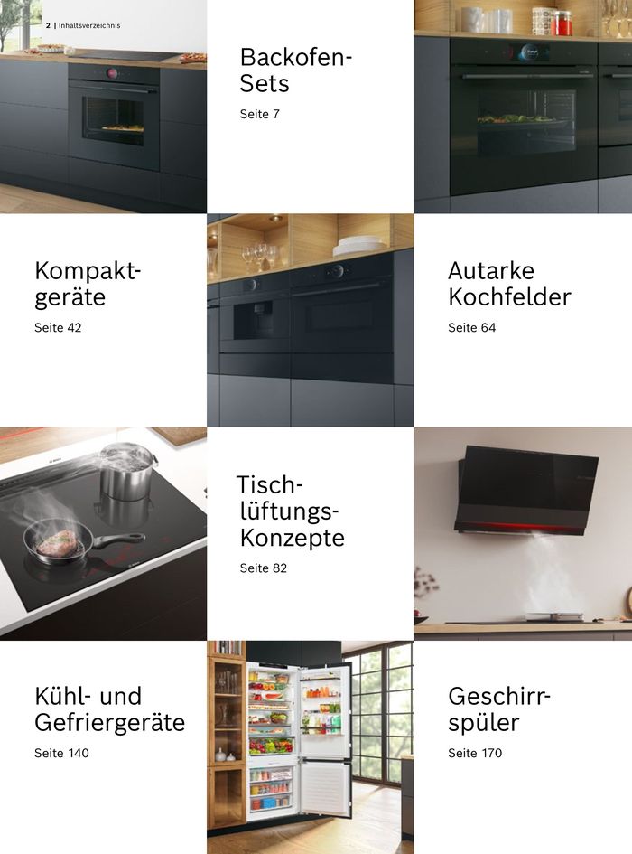 Bosch Katalog in Hannover | Einbaugeräte- Verkaufshandbuch  | 15.5.2024 - 31.12.2024