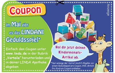 Angebote von Drogerien und Parfümerie in Witten | Coupon in Linda Apotheken | 16.5.2024 - 31.5.2024