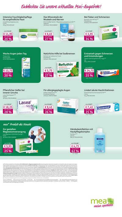 Angebote von Drogerien und Parfümerie in Norderstedt | Mai-Angebote in Pascal Apotheke | 16.5.2024 - 31.5.2024
