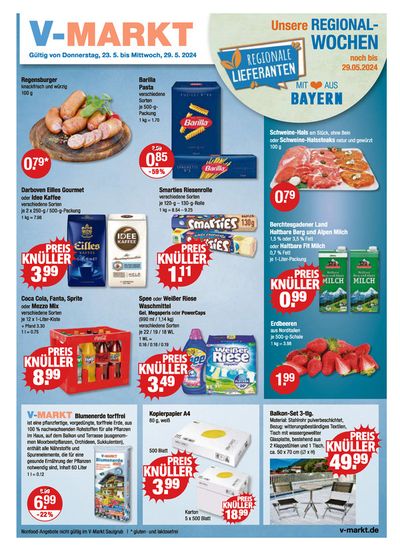 V Markt Katalog in Fischen im Allgäu | Angebote für Schnäppchenjäger | 23.5.2024 - 29.5.2024