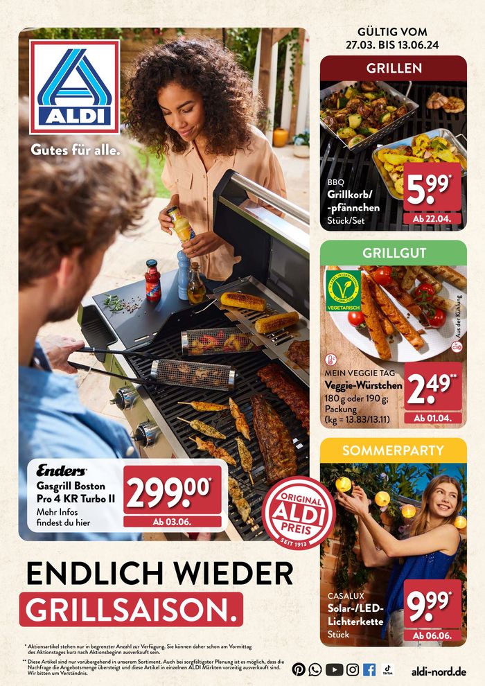 Aldi Nord Katalog in Alsfeld | Neue Angebote zum Entdecken | 17.5.2024 - 31.5.2024