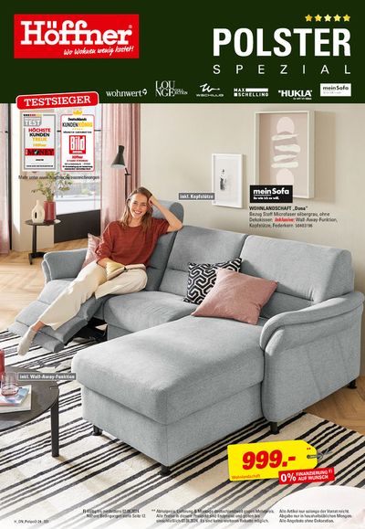 Angebote von Möbelhäuser in Cottbus | Sonderangebote für Sie in Höffner | 17.5.2024 - 3.6.2024