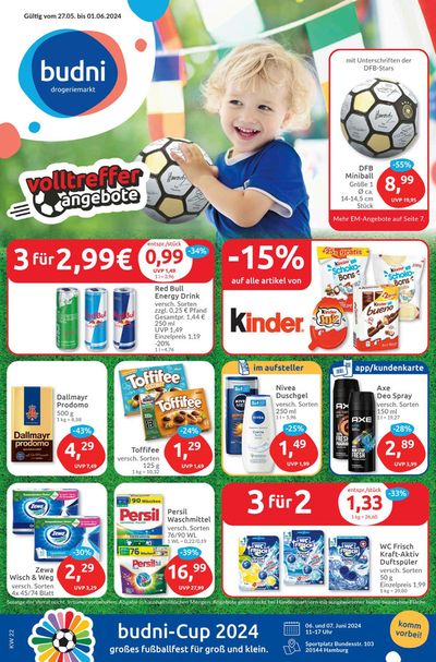 Angebote von Drogerien und Parfümerie in Norderstedt | Sonderangebote für Sie in Budni | 27.5.2024 - 1.6.2024