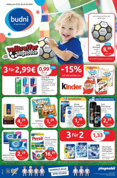 Angebote von Drogerien und Parfümerie in Quickborn (Pinneberg) | Attraktive Sonderangebote für alle in Budni | 27.5.2024 - 1.6.2024