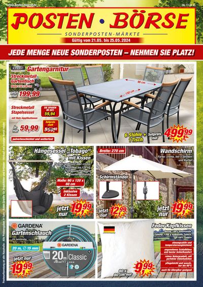 Angebote von Supermärkte in Neuenhaus | Posten Börse flugblatt in Posten Börse | 19.5.2024 - 2.6.2024
