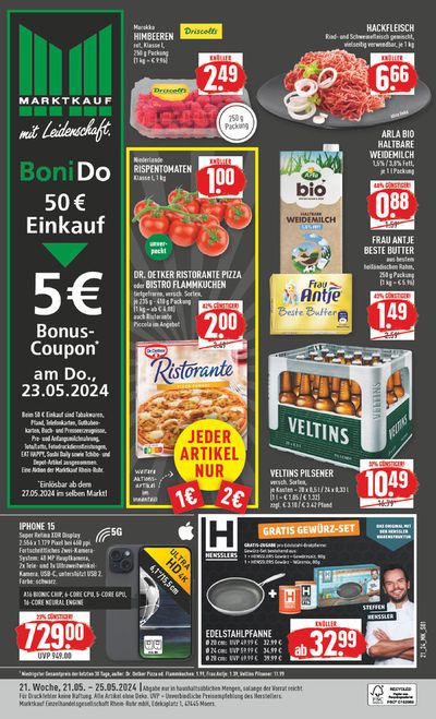 Marktkauf Katalog in Herford | Top-Angebote für alle Schnäppchenjäger | 19.5.2024 - 2.6.2024