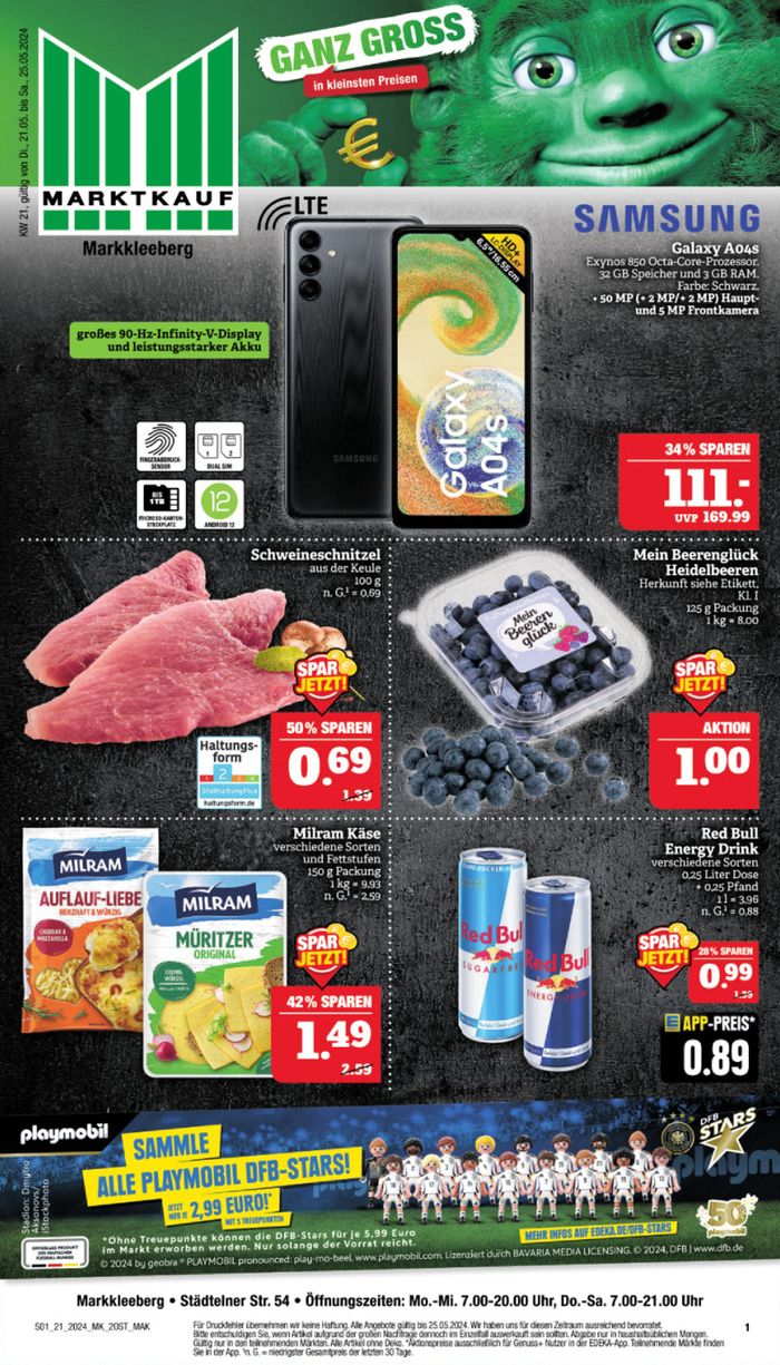 Marktkauf Katalog in Markkleeberg | Exklusive Deals für unsere Kunden | 21.5.2024 - 25.5.2024