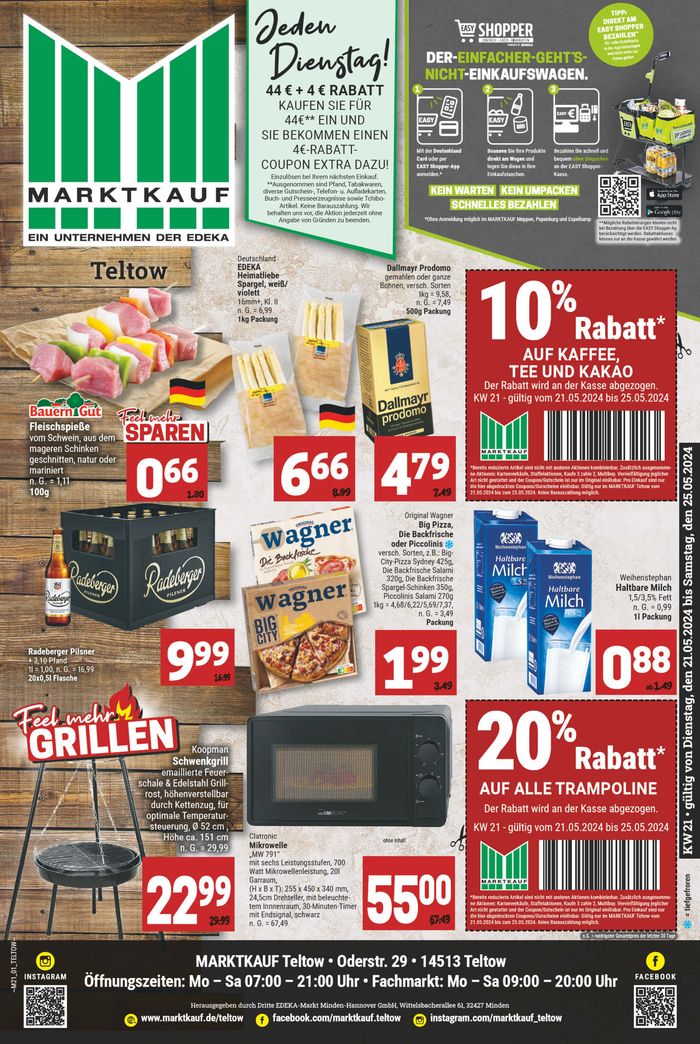 Marktkauf Katalog in Berlin | Angebote für Schnäppchenjäger | 19.5.2024 - 2.6.2024