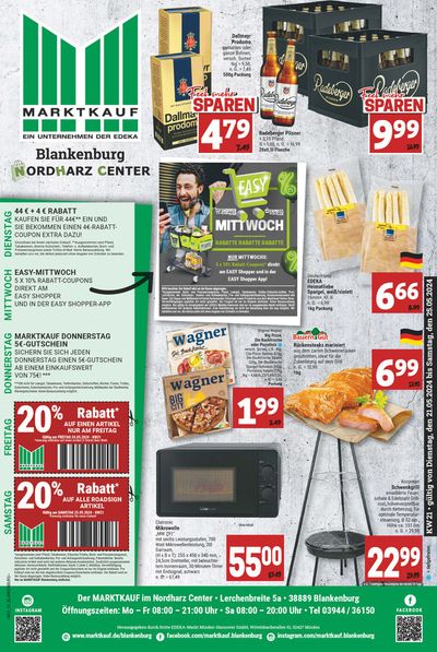 Angebote von Supermärkte in Halberstadt | Unsere besten Deals für Sie in Marktkauf | 19.5.2024 - 2.6.2024