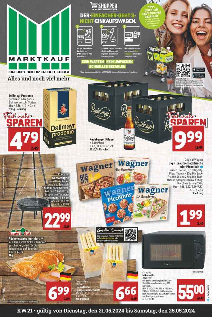 Marktkauf Katalog in Wunstorf | Tolles Angebot für alle Kunden | 19.5.2024 - 2.6.2024