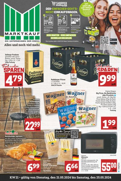 Angebote von Supermärkte in Wilhelmshaven | Top-Angebote für Sparfüchse in Marktkauf | 19.5.2024 - 2.6.2024