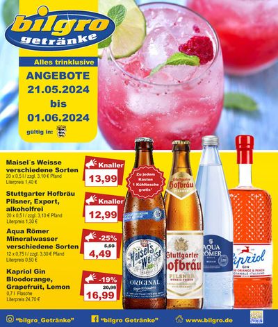 Angebote von Supermärkte in Sindelfingen | Bilgro flugblatt in Bilgro | 21.5.2024 - 1.6.2024