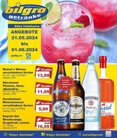 Angebote von Supermärkte in Regensburg | Rabatte und Aktionen in Bilgro | 21.5.2024 - 1.6.2024