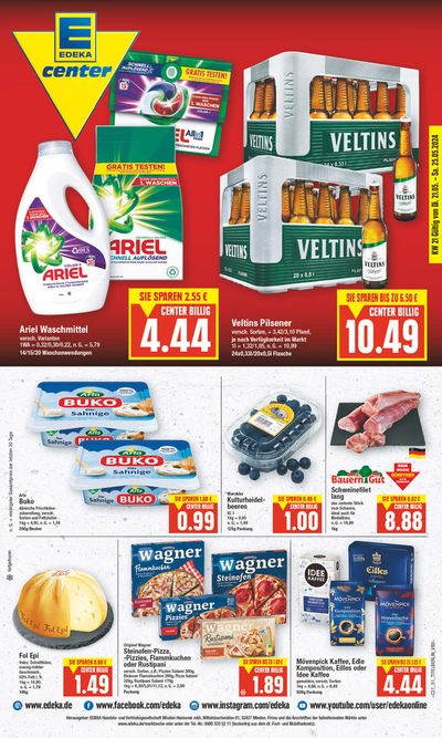 Angebote von Supermärkte in Schönefeld | Rabatte und Aktionen in EDEKA | 19.5.2024 - 25.5.2024