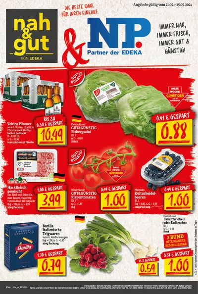 EDEKA Katalog in Minden | Top-Angebote für alle Schnäppchenjäger | 19.5.2024 - 25.5.2024