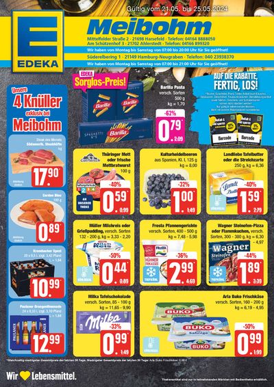 Angebote von Supermärkte in Harrislee | Neue Angebote zum Entdecken in EDEKA | 19.5.2024 - 25.5.2024