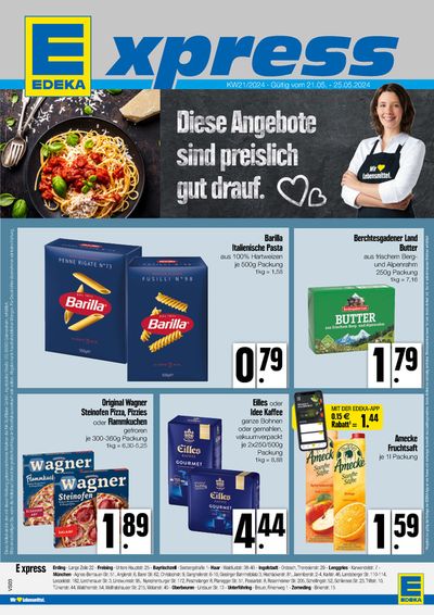Angebote von Supermärkte in Ingolstadt | Sonderangebote für Sie in EDEKA | 19.5.2024 - 25.5.2024