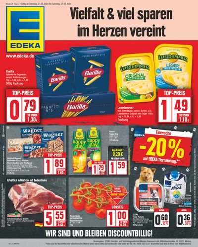 Angebote von Supermärkte in Dessau-Roßlau | Aktuelle Sonderaktionen in EDEKA | 19.5.2024 - 25.5.2024