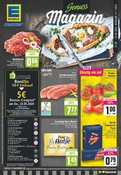 Angebote von Supermärkte in Mülheim an der Ruhr | Top-Deals und Rabatte in EDEKA | 19.5.2024 - 25.5.2024