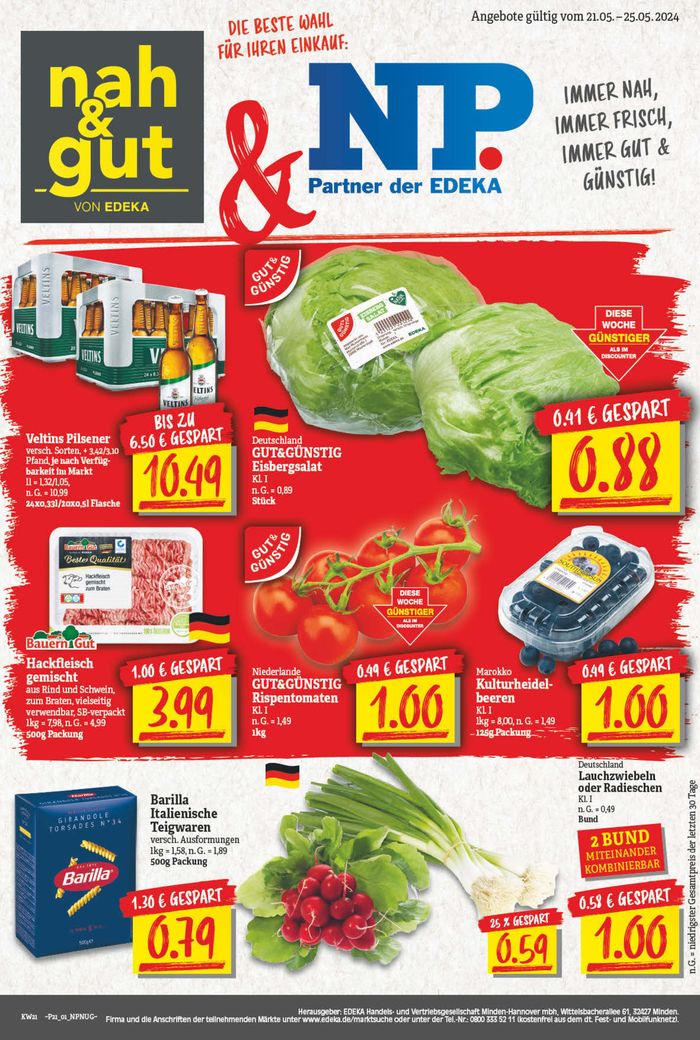 EDEKA Katalog in Magdeburg | Top-Deals und Rabatte | 19.5.2024 - 25.5.2024