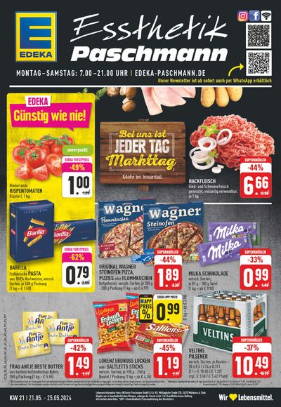 Angebote von Supermärkte in Mülheim an der Ruhr | Tolle Rabatte auf ausgewählte Produkte in EDEKA | 19.5.2024 - 25.5.2024
