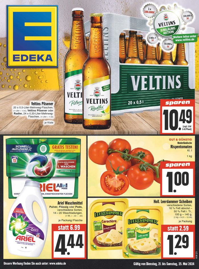 EDEKA Katalog in Wettenberg | Top-Deals und Rabatte | 19.5.2024 - 25.5.2024