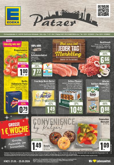 Angebote von Supermärkte in Unna | Jetzt sparen mit unseren Deals in EDEKA | 19.5.2024 - 25.5.2024
