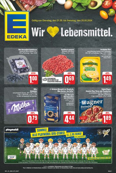 Angebote von Supermärkte in Jena | Aktuelle Sonderaktionen in EDEKA | 19.5.2024 - 25.5.2024