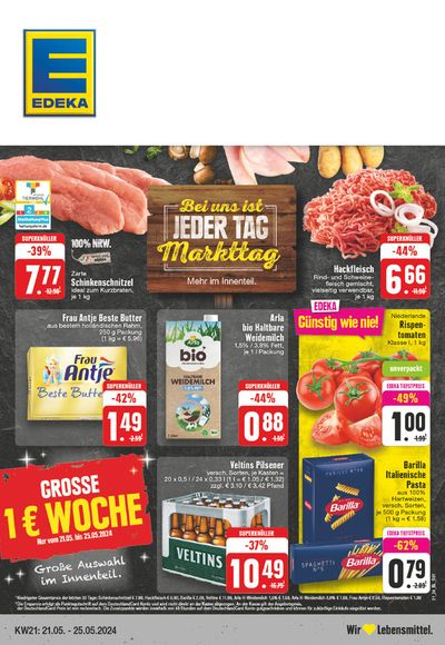 Angebote von Supermärkte in Meerbusch | Angebote für Schnäppchenjäger in EDEKA | 19.5.2024 - 25.5.2024