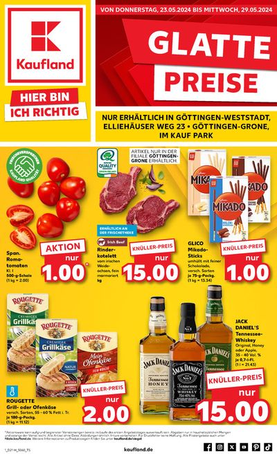 Angebote von Supermärkte in Bovenden (Flecken) | Aktuelle Schnäppchen und Angebote in Kaufland | 19.5.2024 - 29.5.2024