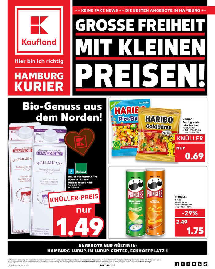 Kaufland Katalog in Hamburg | Sonderangebote für Sie | 19.5.2024 - 29.5.2024