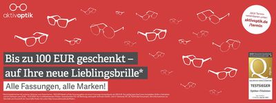 Angebote von Optiker und Hörzentren in Singen (Hohentwiel) | Angebote Aktiv Optik in Aktiv Optik | 23.5.2024 - 31.7.2024