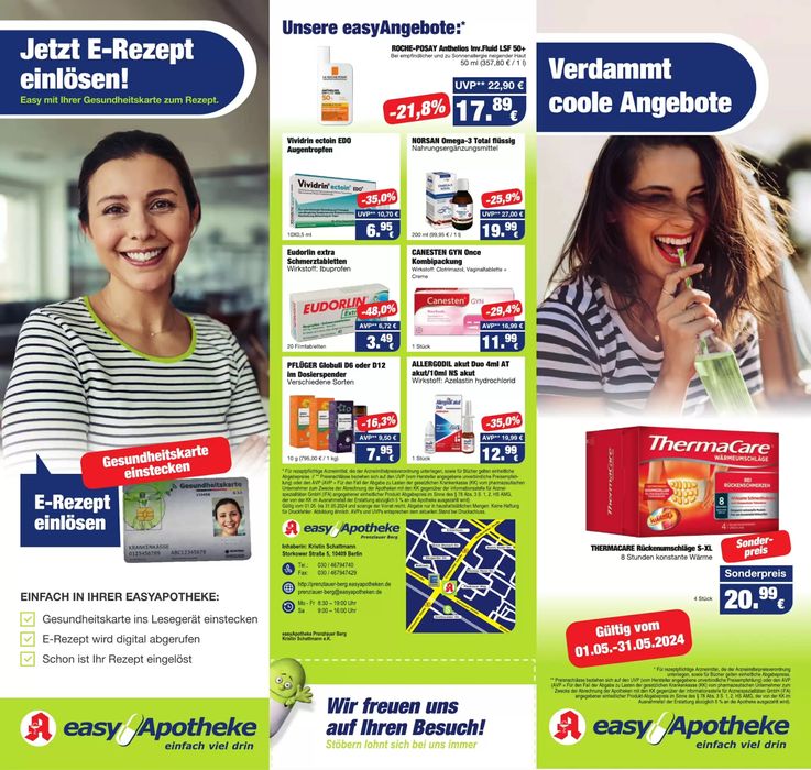Easy Apotheke Katalog in Hamburg | Unsere easyAngebote | 23.5.2024 - 31.5.2024