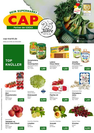 CAP Markt Katalog in Ebhausen | Top-Angebote für Sparfüchse | 24.5.2024 - 7.6.2024