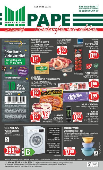 Marktkauf Katalog in Lüdinghausen | Tolles Angebot für Schnäppchenjäger | 26.5.2024 - 9.6.2024