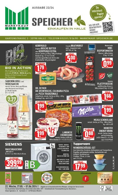 Angebote von Supermärkte in Halle (Westf) | Aktuelle Deals und Angebote in Marktkauf | 26.5.2024 - 9.6.2024