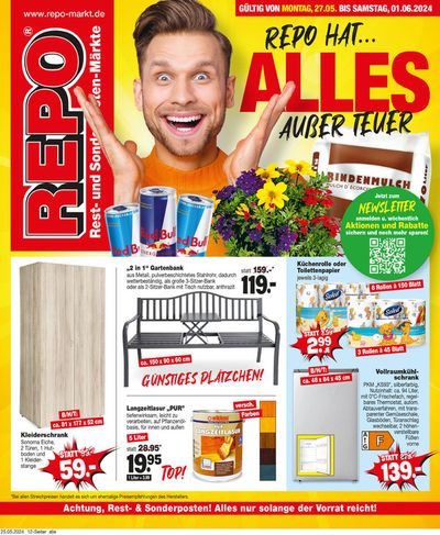 Repo Markt Katalog in Remptendorf | Tolles Angebot für alle Kunden | 26.5.2024 - 9.6.2024