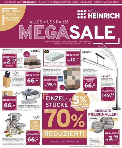 Angebote von Möbelhäuser in Friedrichshafen | Aktuelle Schnäppchen und Angebote in Möbel Heinrich | 27.5.2024 - 23.6.2024