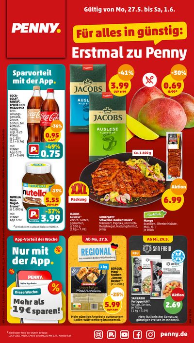 Penny Katalog in Spornitz | Top-Angebote für alle Schnäppchenjäger | 27.5.2024 - 1.6.2024