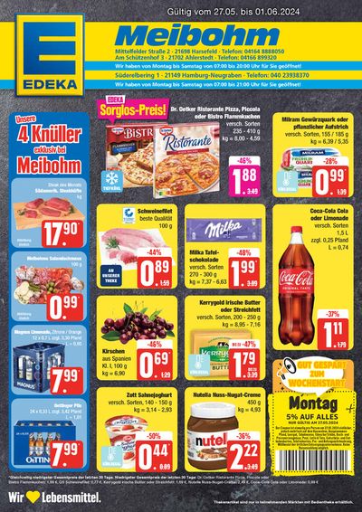 EDEKA Katalog in Eisendorf | Unsere besten Deals für Sie | 26.5.2024 - 1.6.2024
