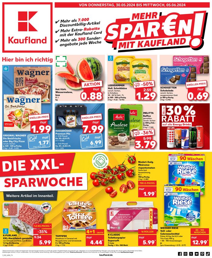 Kaufland Katalog in Bückeburg | Aktuelle Deals und Angebote | 26.5.2024 - 5.6.2024