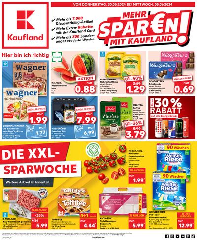 Angebote von Supermärkte in Schwerin | Tolle Rabatte auf ausgewählte Produkte in Kaufland | 26.5.2024 - 5.6.2024
