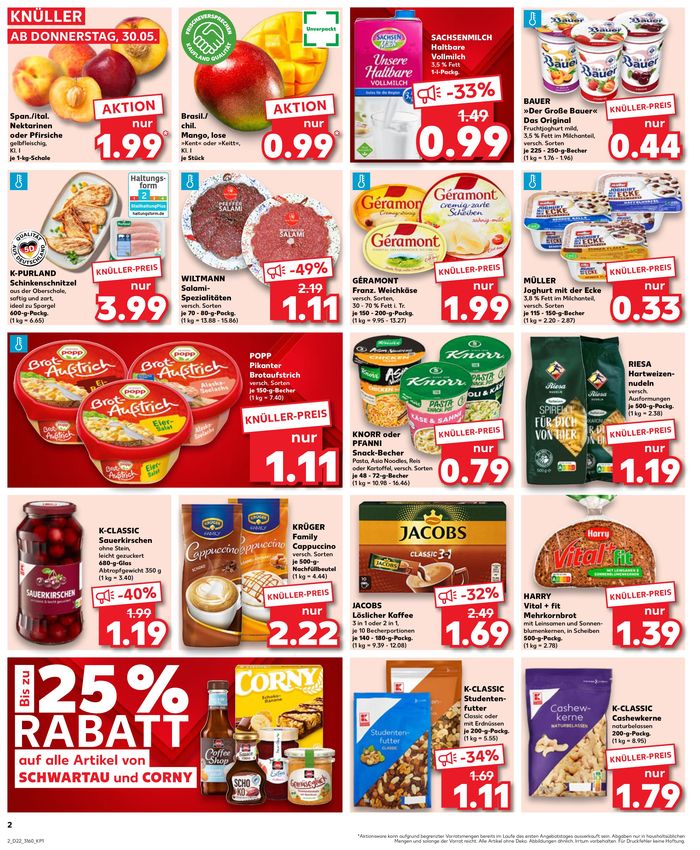 Kaufland Katalog in Cottbus | Top-Deals und Rabatte | 26.5.2024 - 5.6.2024
