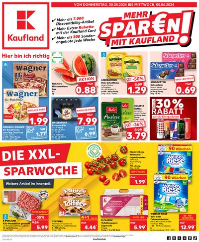 Angebote von Supermärkte in Holtland | Top-Deals und Rabatte in Kaufland | 26.5.2024 - 5.6.2024