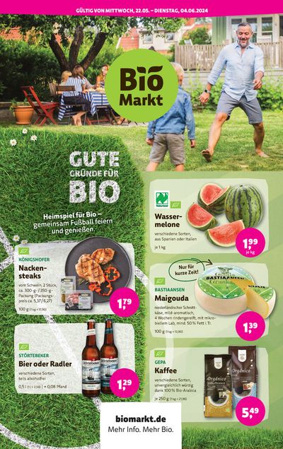 Angebote von Supermärkte in Lilienthal | BioMarkt Flugblatt in BioMarkt | 28.5.2024 - 4.6.2024