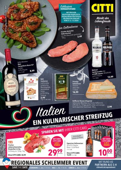 Angebote von Supermärkte in Flensburg | Wochenangebote in CITTI Markt | 29.5.2024 - 4.6.2024
